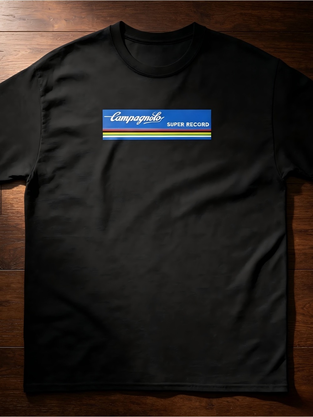 Campagnolo Champion Colors Cycling T-Shirt Black Women Men Unisex T-shirt